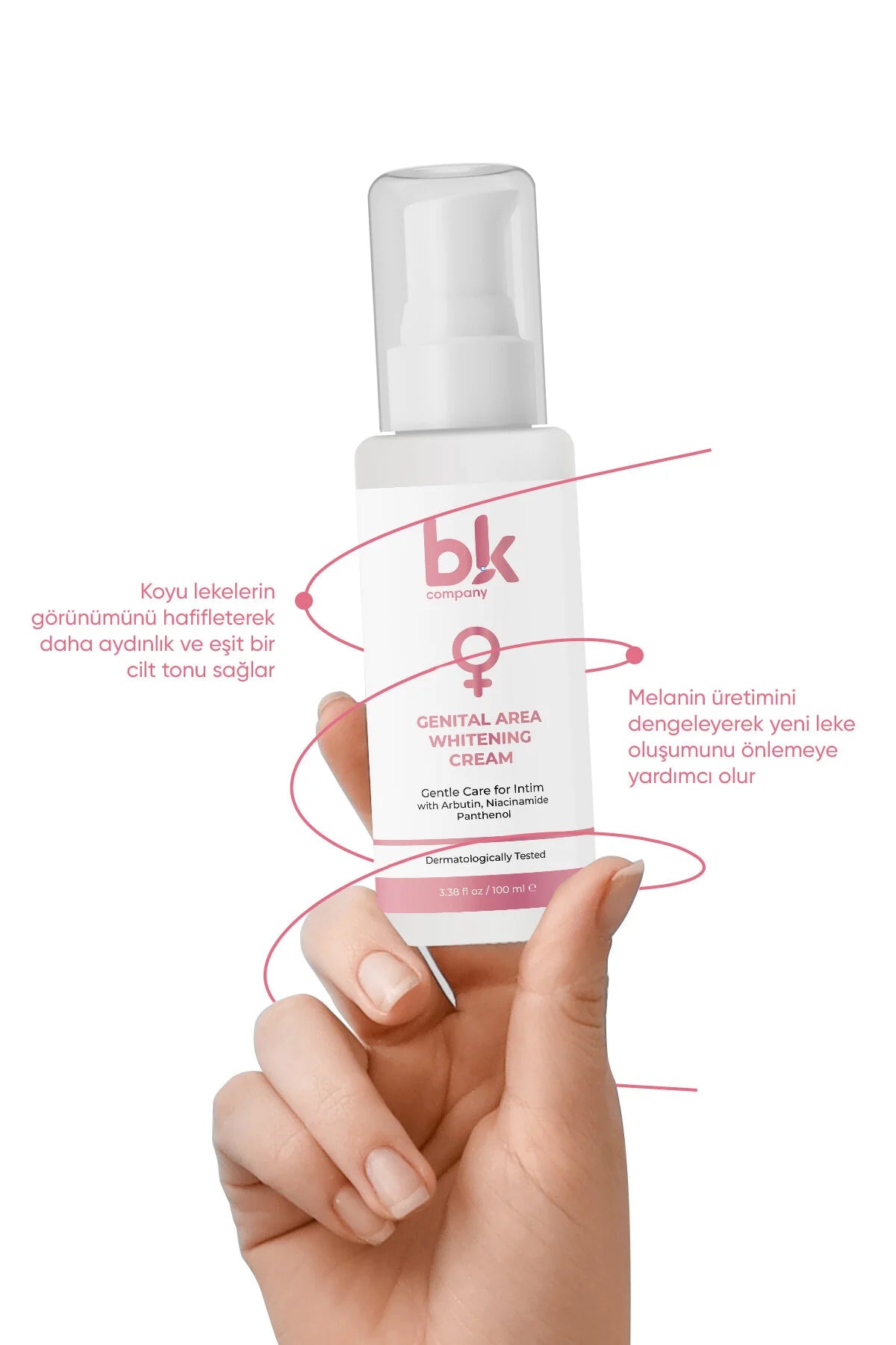 BK Company Intimate Care Cream – Hydraterende & Verzachtende Huidverzorging – Voor Gevoelige Zones – 100 ml