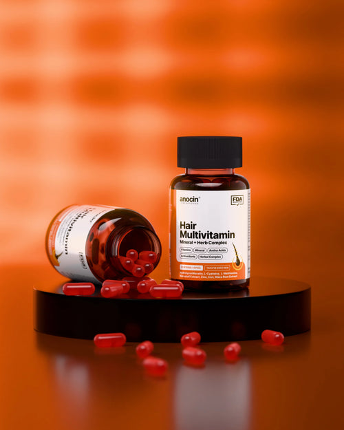 Anocin Hair Multivitamin - Haar Supplement - 30 Capsules