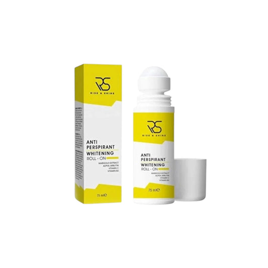 Rise & Shine Anti-Transpirant Roller – Met Vitamine C & B3 – Frisse & Verzorgende Deodorant – Voor Alle Huidtypes – 75 ml
