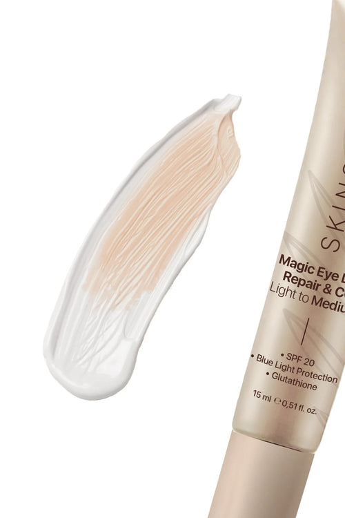 Skin Sensual Magic Eye Duo CC Oogcrème – Hydraterende & Egaliserende Oogverzorging – Met SPF 20 – Light to Medium – 15 ml