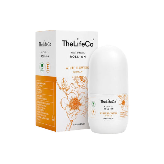 TheLifeCo Natural Roll-On White Flowers 60 ml