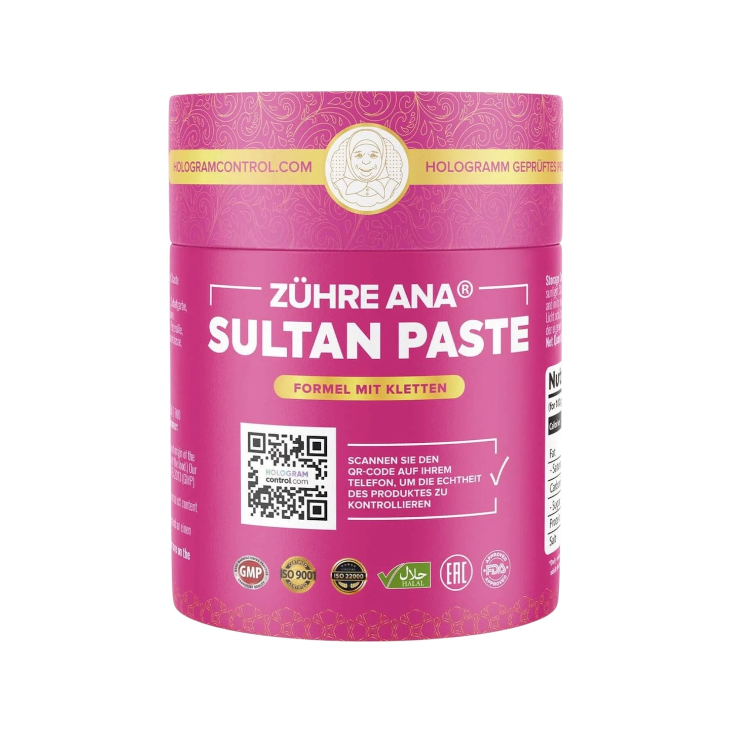 Zühre Ana Sultan Macunu 240 gr - Kruidenpasta met Dulavrat en Monnikspeper