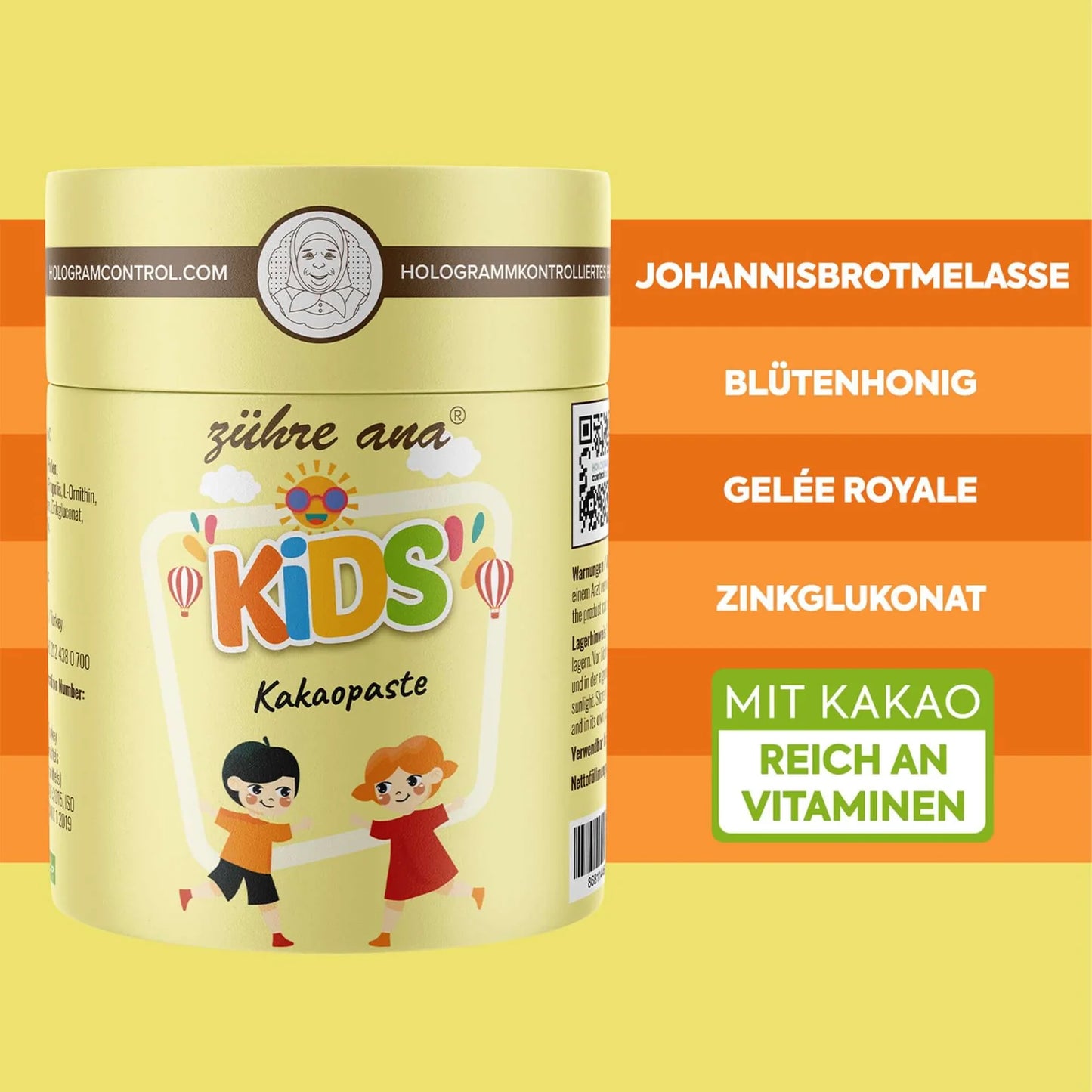 Zühre Ana Kids Cacaopasta - 240gr