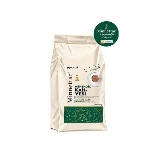 Şekeroğlu Minnettar Menengiç Koffie – Cafeïnevrij – Wilde Pistache – 1 kg