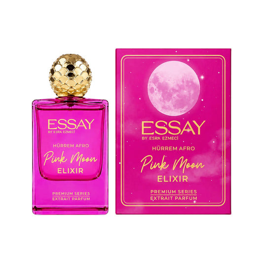 Essay by Esra Ezmeci Hürrem Afro Pink Moon Elixir Extrait Parfum – Fruitig & Chypre Damesparfum – 50 ml