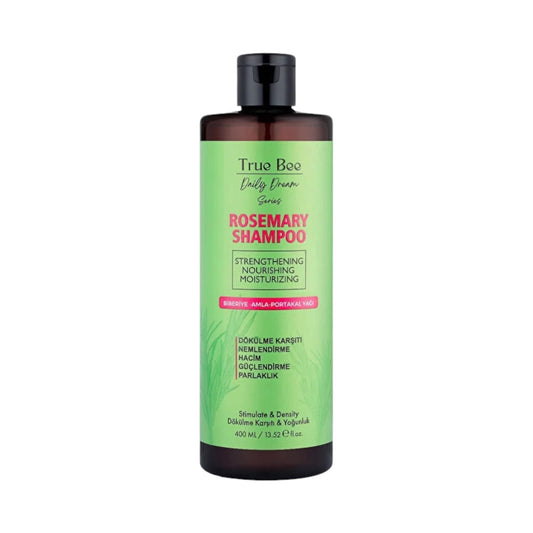 True Bee Rozemarijn Shampoo – 400ml | Anti-Haaruitval & Haargroei, 100% Natuurlijk