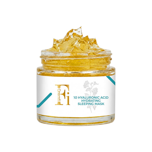 Qremfi 10x Hyaluronic Acid Hydrating Sleeping Mask 100 ml – Intensief Hydraterend Nachtmasker met Hyaluronzuur