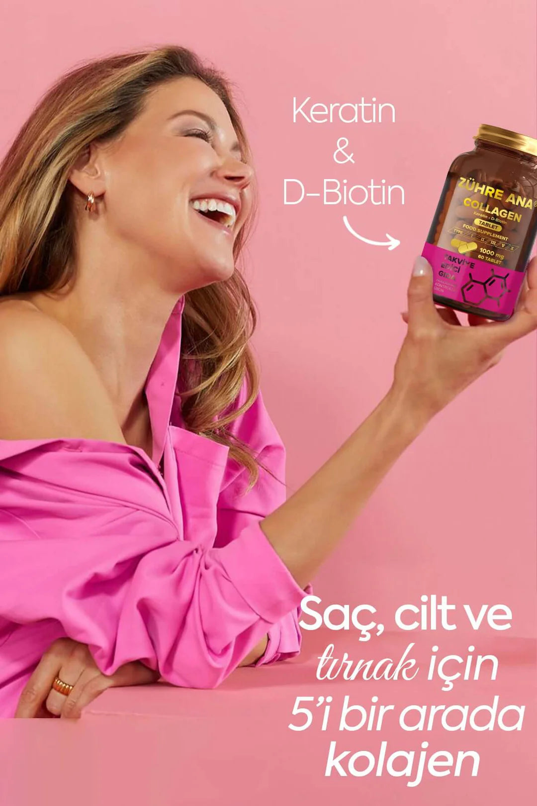 Zühre Ana Multi Collageen Complex 1000 mg - 60 Tabletten