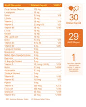 Anocin Hair Multivitamin - Haar Supplement - 30 Capsules