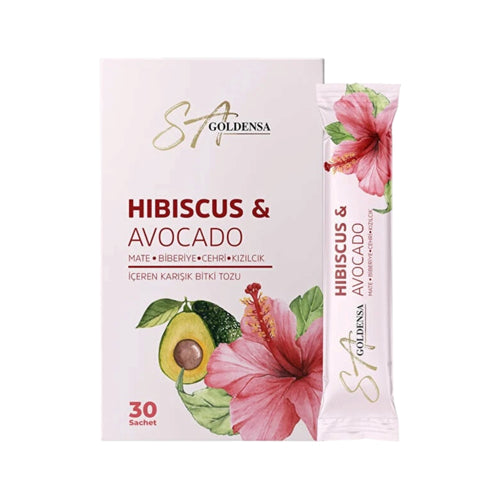 Goldensa Hibiscus & Avocado Kruidenthee 30 sachets