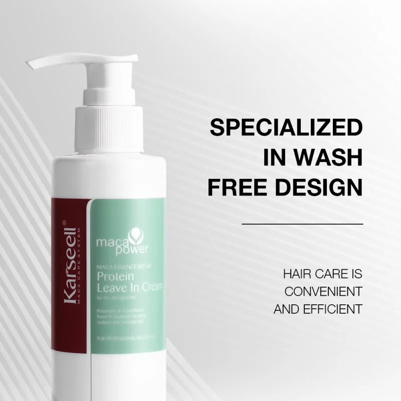 Karseell Protein Leave-in Cream – Voedende Haarcrème zonder Uitspoelen