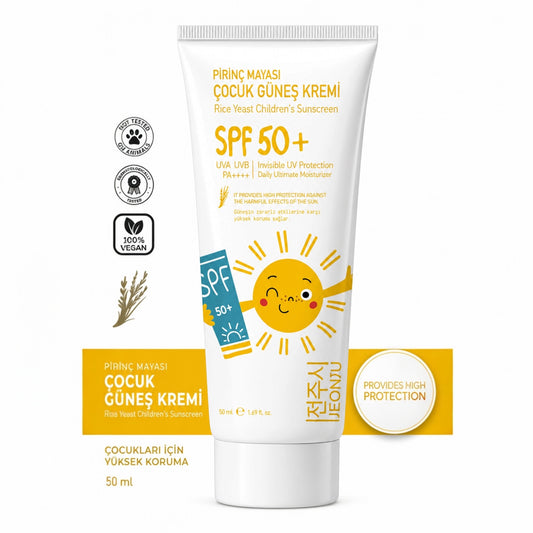 Jeonju Rice Yeast Kinder Zonnecrème SPF 50+ 50 ml