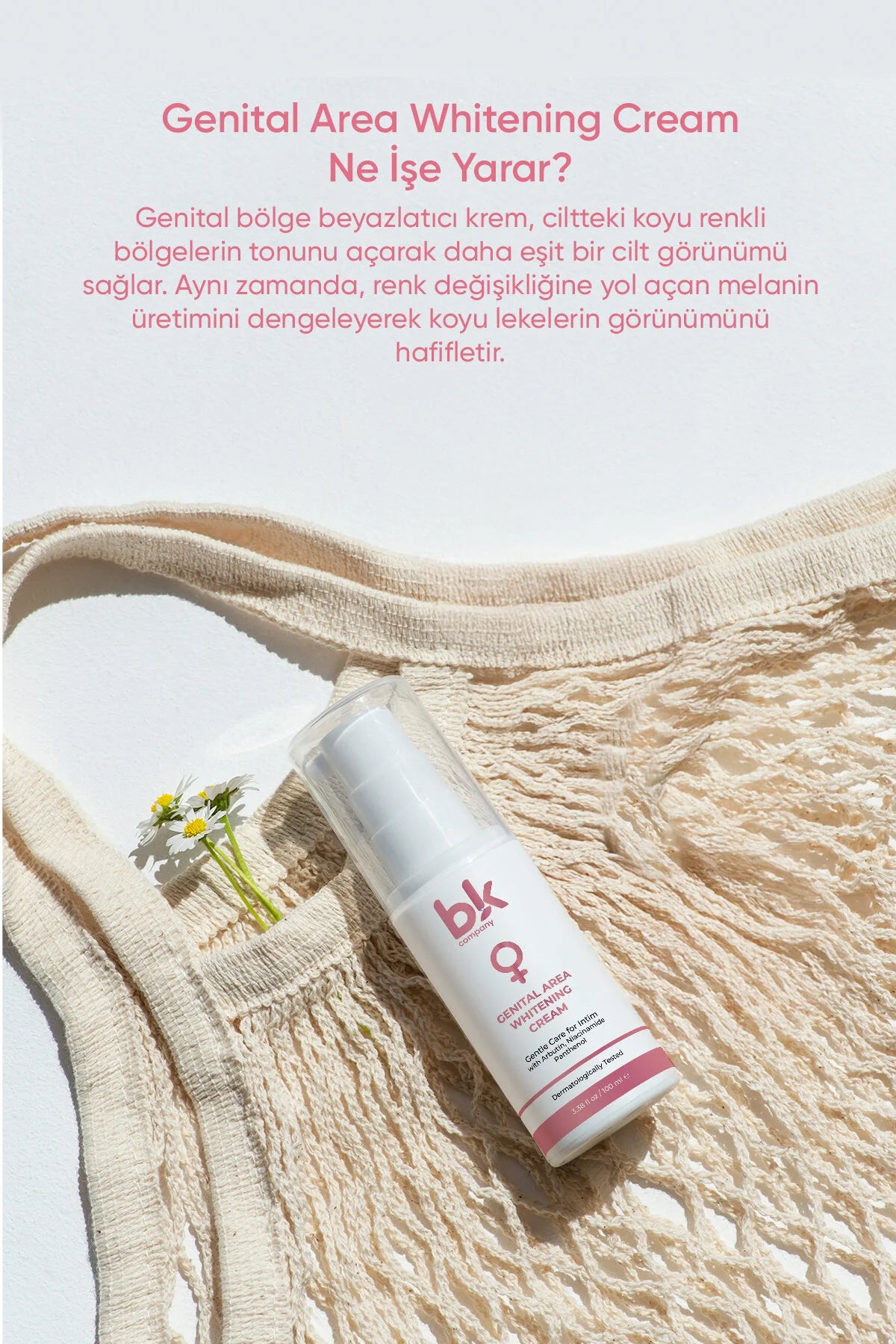 BK Company Intimate Care Cream – Hydraterende & Verzachtende Huidverzorging – Voor Gevoelige Zones – 100 ml