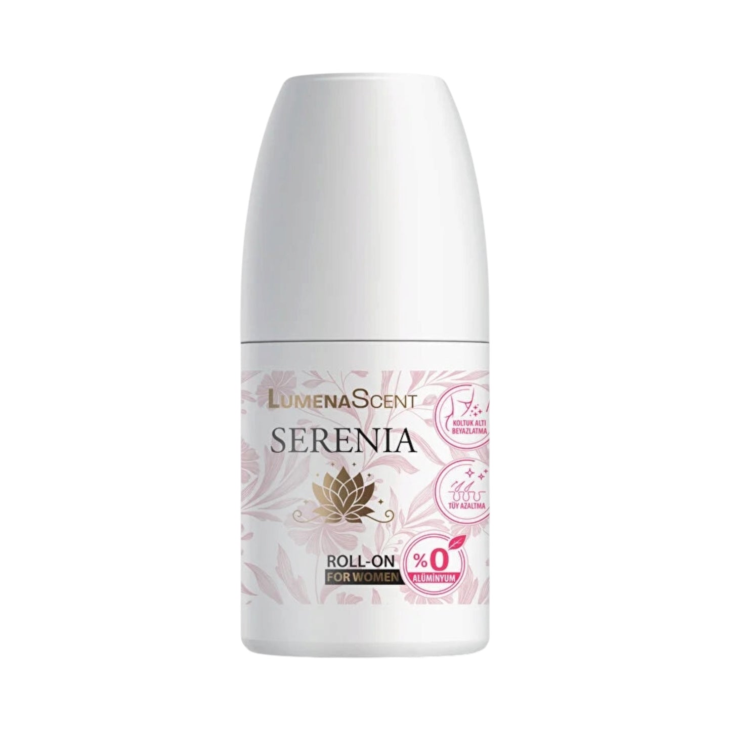 LumenaScent Serenia Roll-On Deodorant voor Vrouwen 50 ml – Aluminiumvrij – Ondersteunt Okselverzorging & Langdurige Frisheid