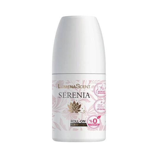 LumenaScent Serenia Roll-On Deodorant voor Vrouwen 50 ml – Aluminiumvrij – Ondersteunt Okselverzorging & Langdurige Frisheid