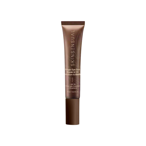 Skin Sensual Magic Eye Duo CC Oogcrème – Hydraterende & Egaliserende Oogverzorging – Met SPF 20 – Medium to Dark – 15 ml
