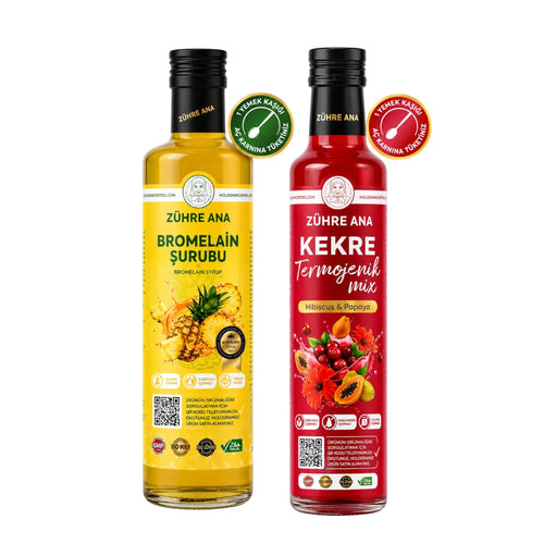 Zühre Ana Kekre Termojenik Mix + Bromelain Şurubu | Voordeelverpakking
