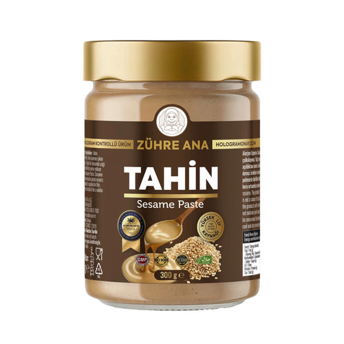 Zühre Ana Tek Kavrulmuş Taze Tahin 300 gr | Vers Geroosterde Tahin 100% Sesam