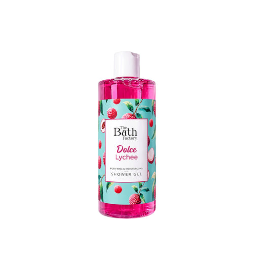 The Bath Factory Dolce Lychee Douchegel – Hydraterend & Verzorgend – Lychee Extract – 400 ml
