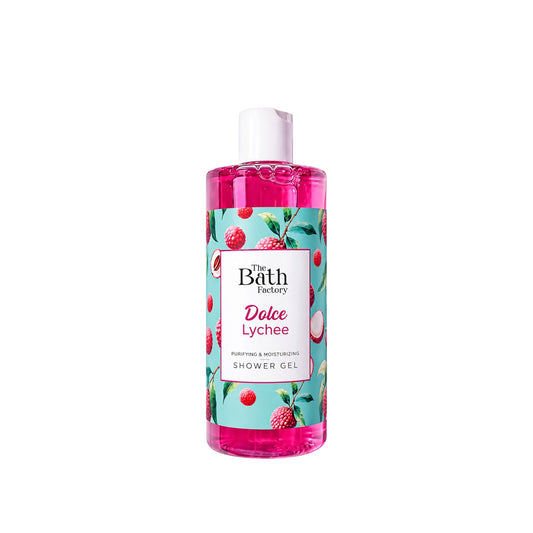 The Bath Factory Dolce Lychee Douchegel – Hydraterend & Verzorgend – Lychee Extract – 400 ml