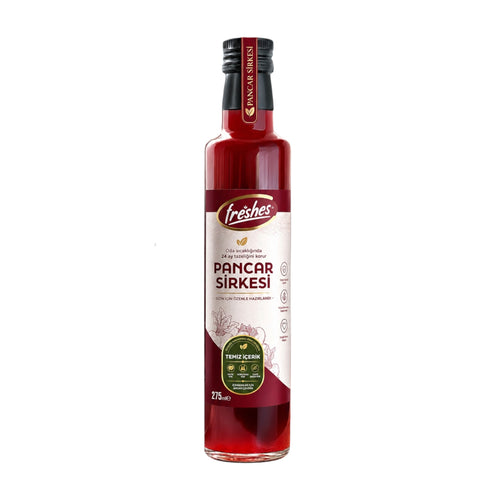 Freshes Gefermenteerde Rode Bietenazijn – Natuurlijk Gefermenteerd – 275 ml