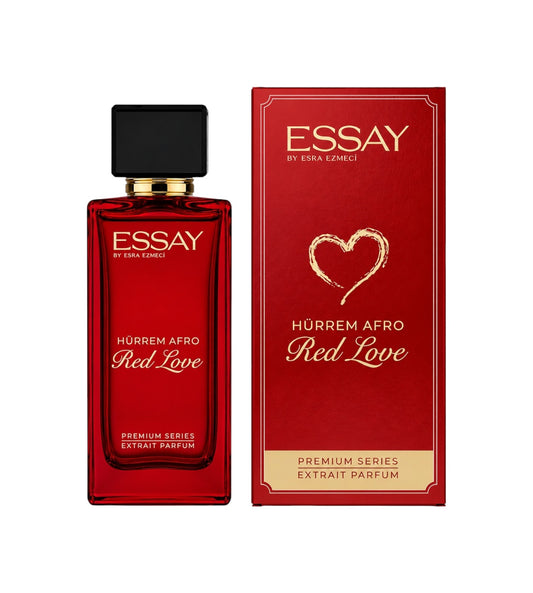 Essay by Esra Ezmeci Hürrem Afro Red Love Extrait Parfum – Bloemig & Warm Damesparfum – 65 ml