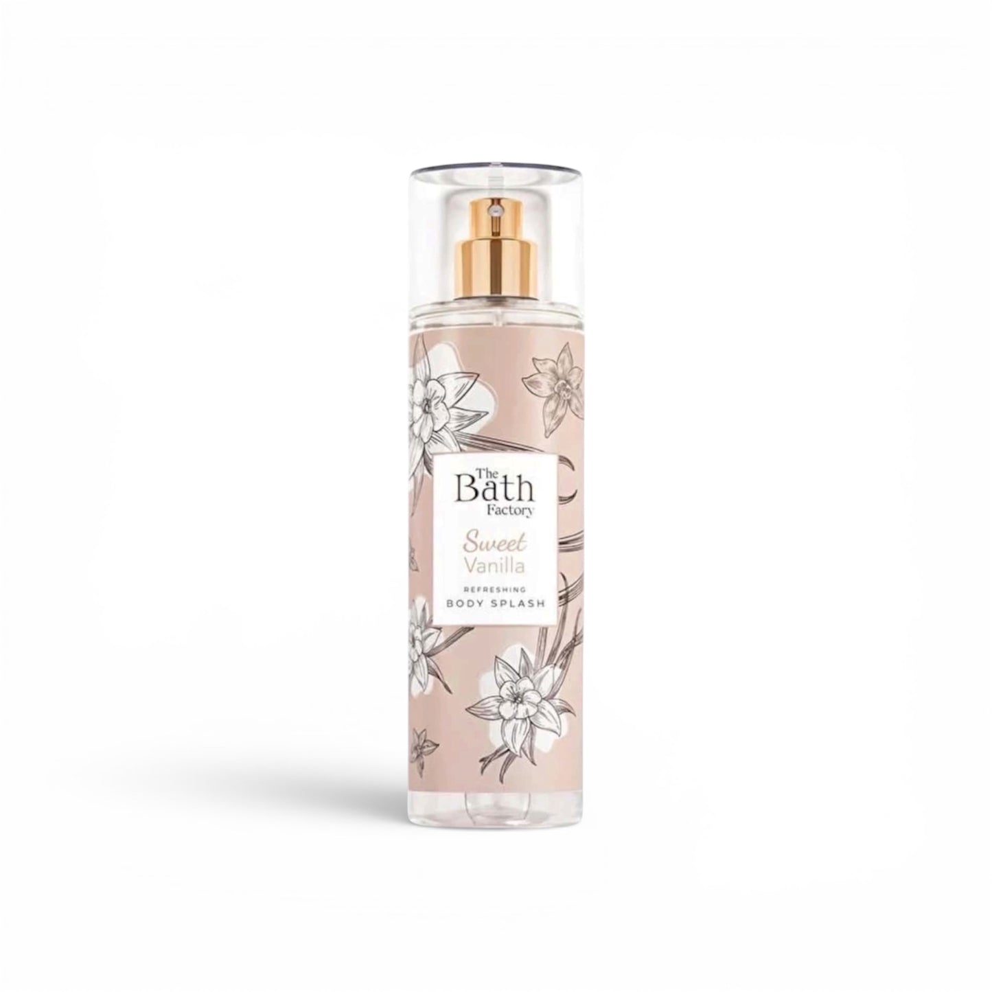 The Bath Factory Sweet Vanilla Body Splash 200 ml