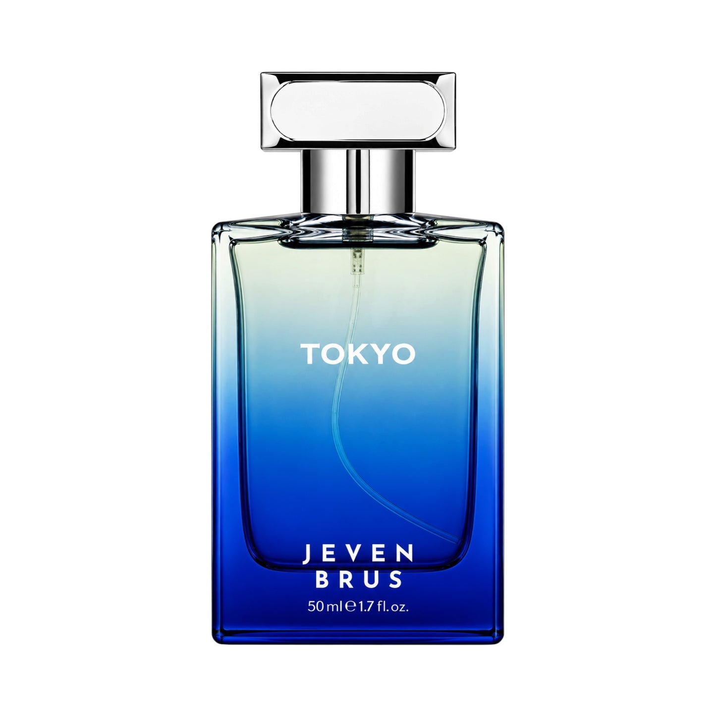 Jeven Brus Tokyo Eau de Parfum 50 ml – Frisse Herenparfum met Munt, Citrus, Cederhout, Vetiver en Sandelhout