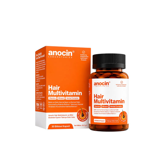 Anocin Hair Multivitamin - Haar Supplement - 30 Capsules