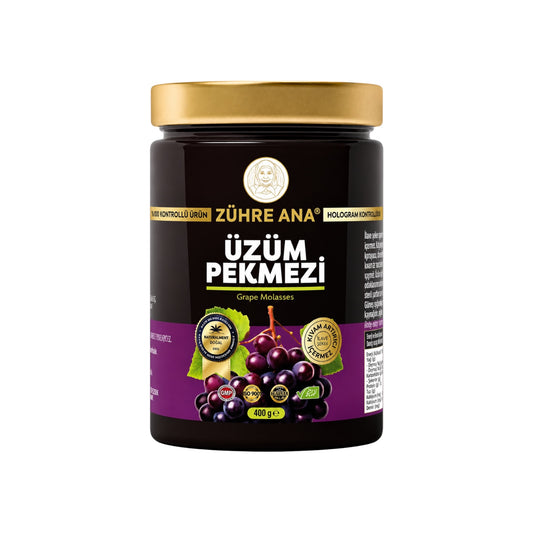 Zühre Ana Üzüm Pekmezi 400 g – 100% Natuurlijke Druiven Melasse