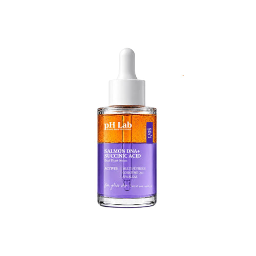 pH Lab Salmon DNA + Succinic Acid Dual Phase Serum - Gezichtsserum - Anti-Aging - Hydraterend - Multi Peptides - 30 ml