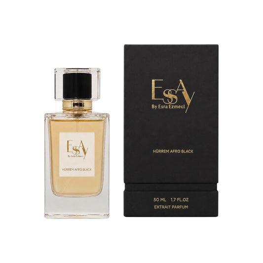 Essay by Esra Ezmeci Hürrem Afro Black Extrait Parfum – Kruidig & Houtachtig Unisex Parfum – 50 ml