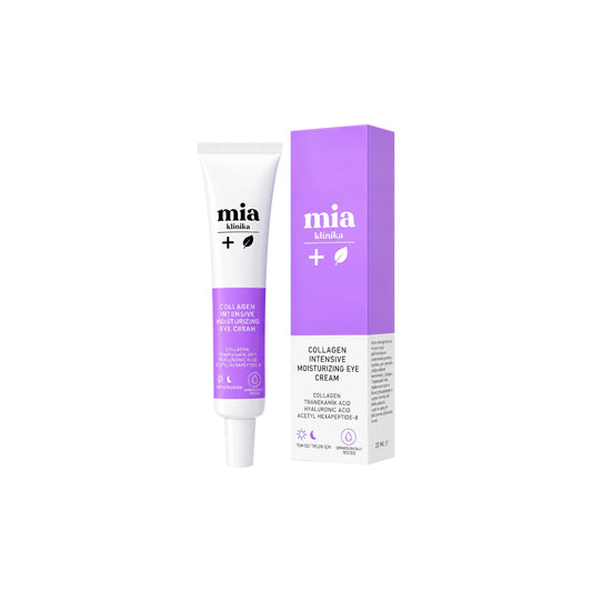 Mia Klinika Collagen Intensive Moisturizing Eye Cream – Oogcrème met Collageen, Peptiden & Hyaluronzuur – 20 ml