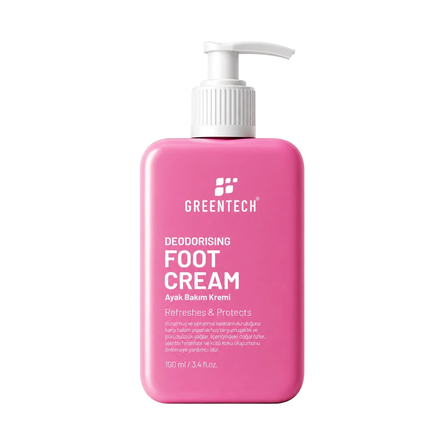 GREENTECH Deodoriserende Voetcrème 100 ml – Voetverzorging