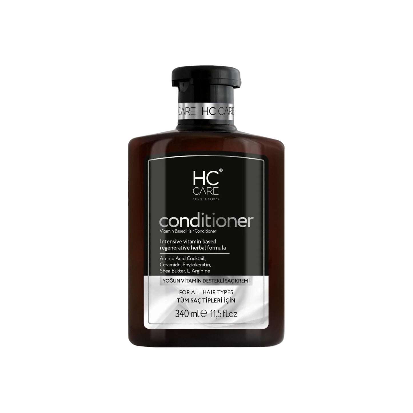 HC Care Intensieve Haarconditioner met Vitaminen, Keratine & Shea Butter – Voor Alle Haartypes – 340 ml