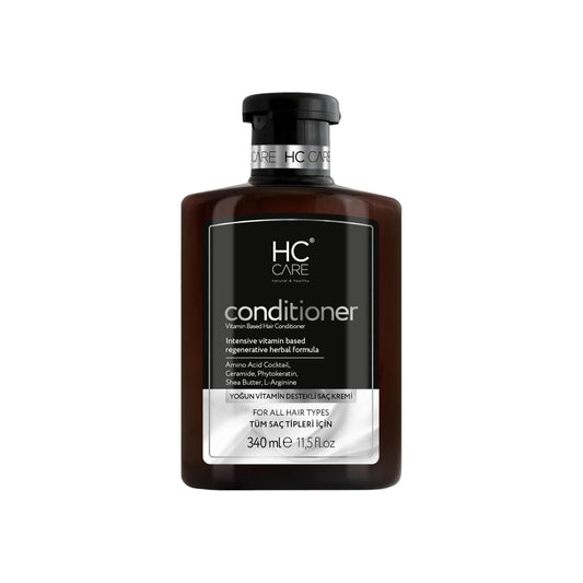 HC Care Intensieve Haarconditioner met Vitaminen, Keratine & Shea Butter – Voor Alle Haartypes – 340 ml