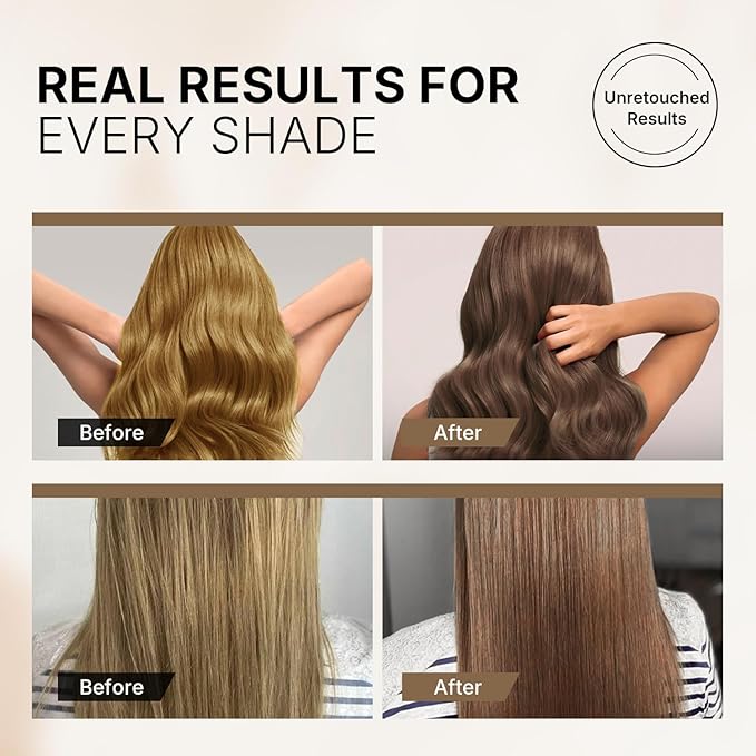 Karseell Brown Hair Mask – Kleurverfrissend Haarmasker – Hydratatie, Glans & Anti-Frizz – Voor Bruin & Gekleurd Haar – 500 ml