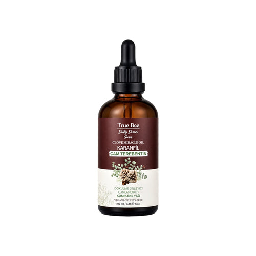 True Bee Clove Miracle Oil Haarolie met Kruidnagel &amp; Dennenharsolie 100 ml