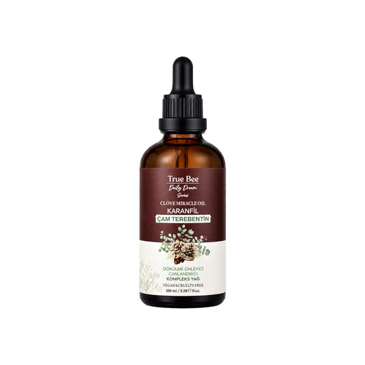 True Bee Clove Miracle Oil Haarolie met Kruidnagel &amp; Dennenharsolie 100 ml