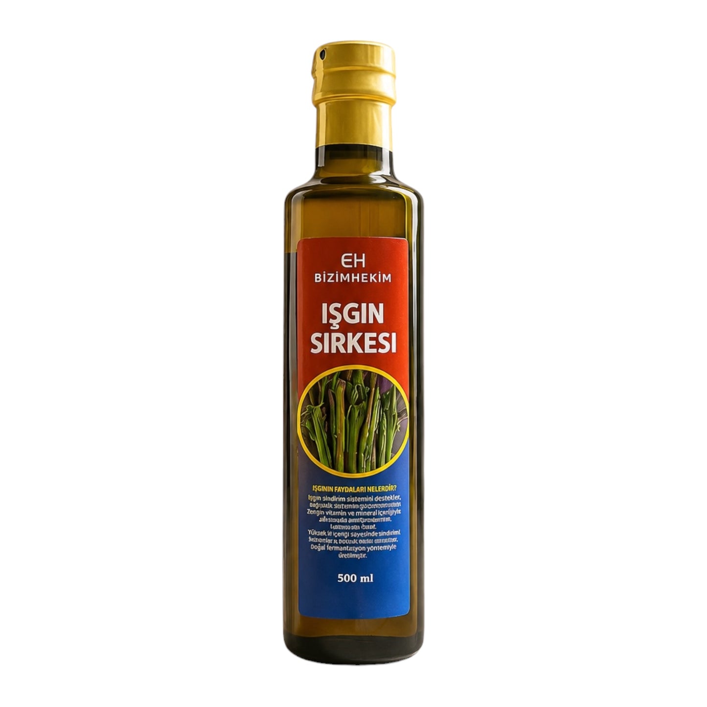 Bizimhekim Iskin Kökü Sirkesi - Rabarberwortelazijn