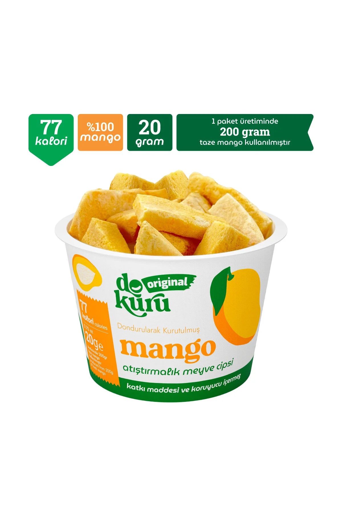 dokuru Gevriesdroogd Fruit Mixpakket – Aardbei, Braam & Mango – 3 x 15 g