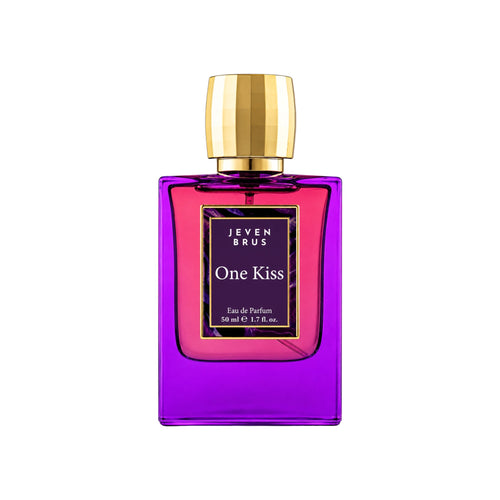 Jeven Brus One Kiss Eau de Parfum 50 ml – Damesparfum met Kiwi, Roos &amp; Witte Musk