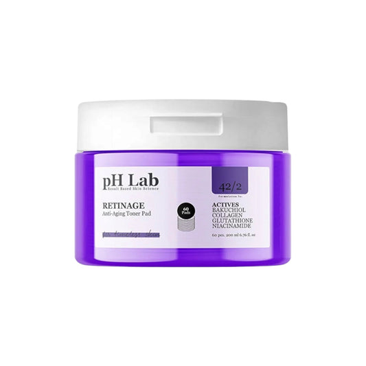 pH Lab Retinage Anti-Aging Toner Pads - 60 Stuks