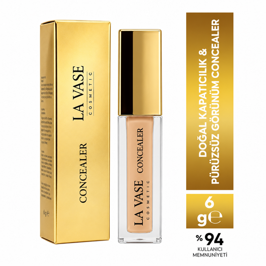 La Vase Concealer – Vloeibare Concealer – Natuurlijke Dekking – Hydraterend & Glad Effect – 6 g