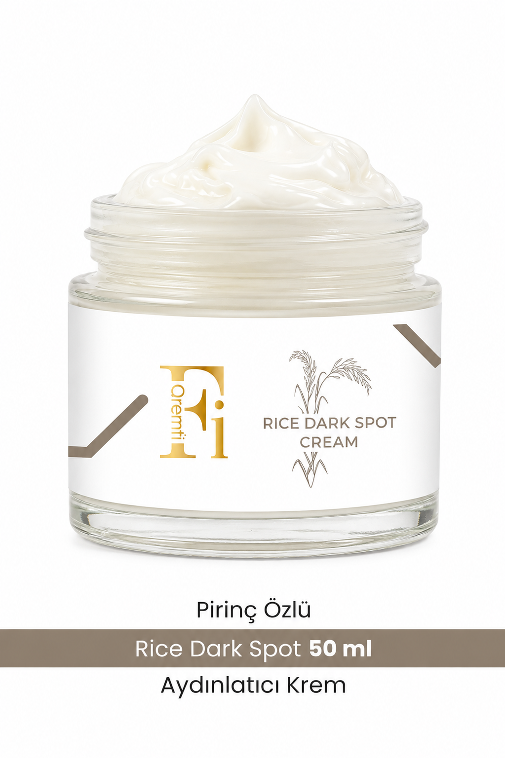 Qremfi Rice Dark Spot Cream 50 ml – Verhelderende Gezichtscrème met Rijstwater