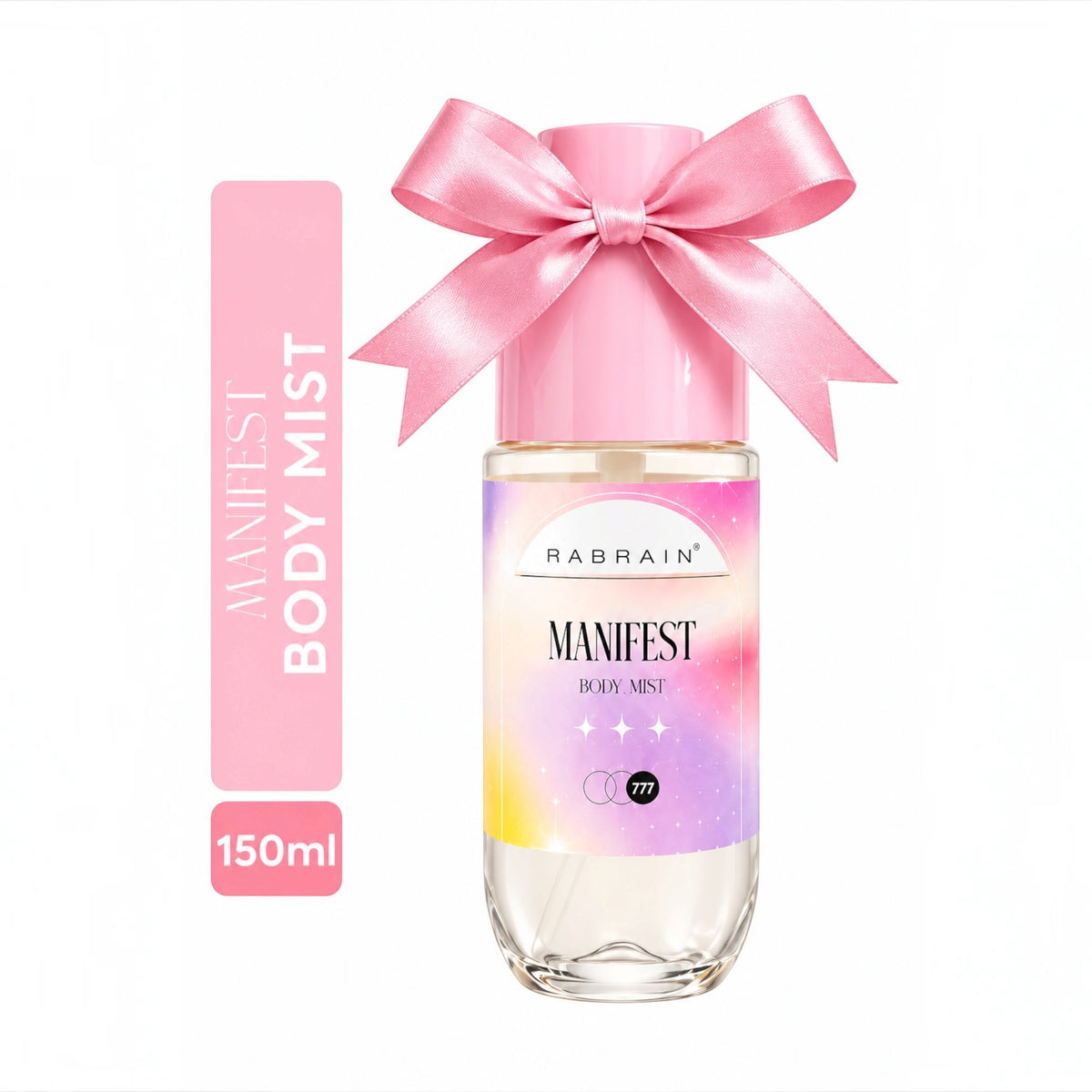 Rabrain Manifest Body Mist – Pistache, Vanille & Salted Caramel – 150 ml
