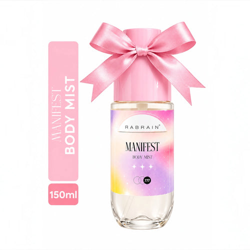 Rabrain Manifest Body Mist – Pistache, Vanille & Salted Caramel – 150 ml