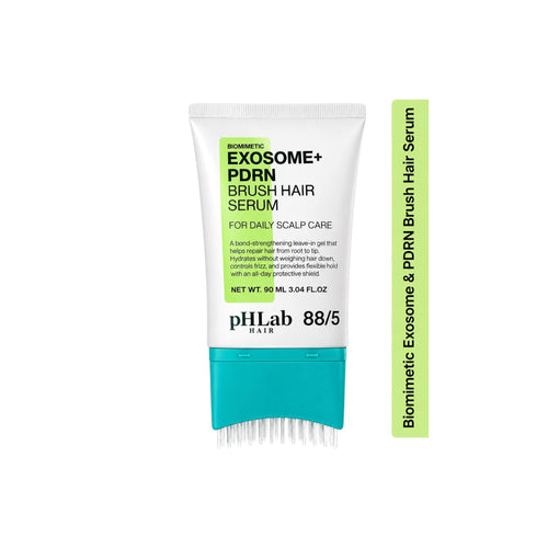 pH Lab Hair 88/5 Biomimetic Exosome + PDRN Brush Hair Serum – Hoofdhuidserum met Borstelapplicator – NAD+, Cafeïne, Peptiden &amp; Biotine – 90 ml
