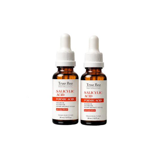 True Bee Ant Egg Oil Serum – 2x 30ml | Bundel pakket | Miereneieren Ontharingsolie voor Minder Haargroei