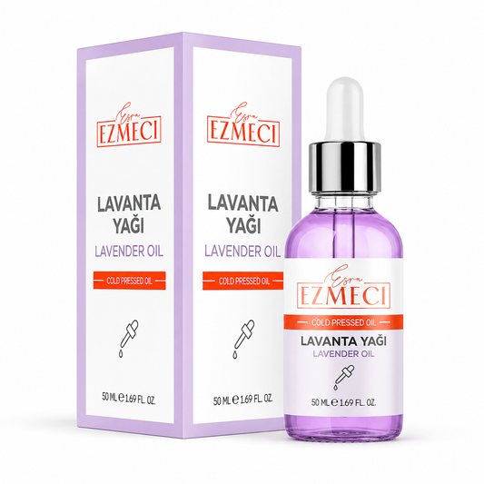 Esra Ezmeci Lavendelolie – 50ml | 100% Pure Essentiële Olie voor Ontspanning & Slaap